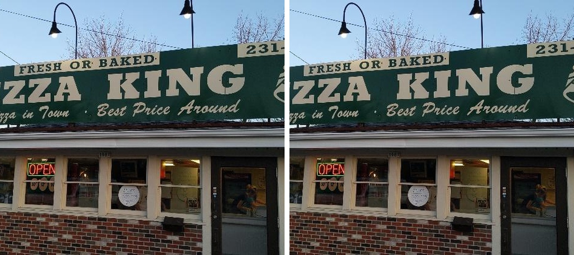 Pizza King Fresh Pizza Menu