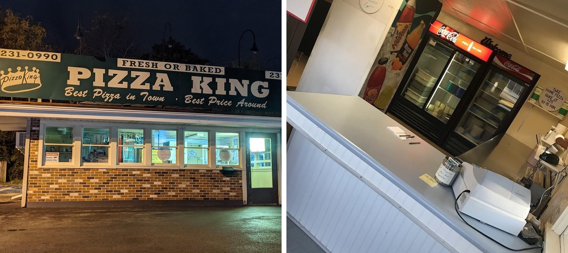 Pizza King Fresh Pizza Menu